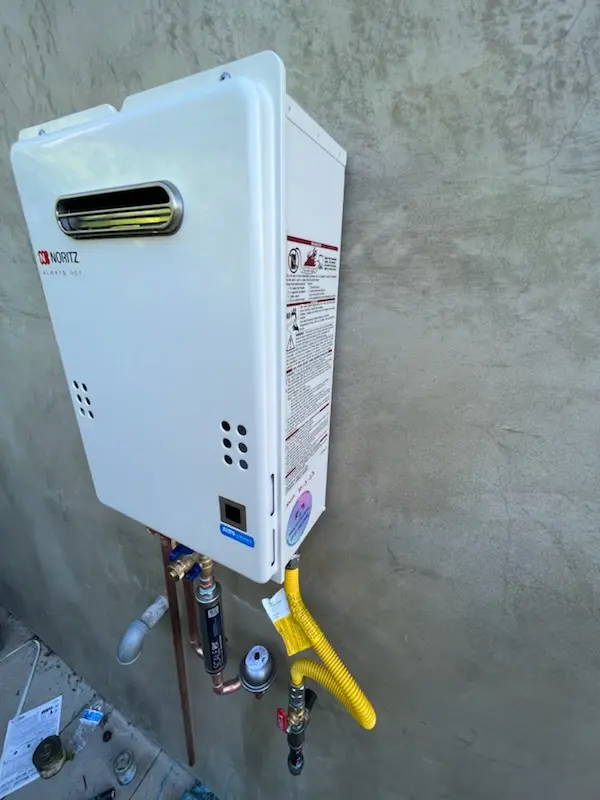 Tankless water heater installation for Salida homes